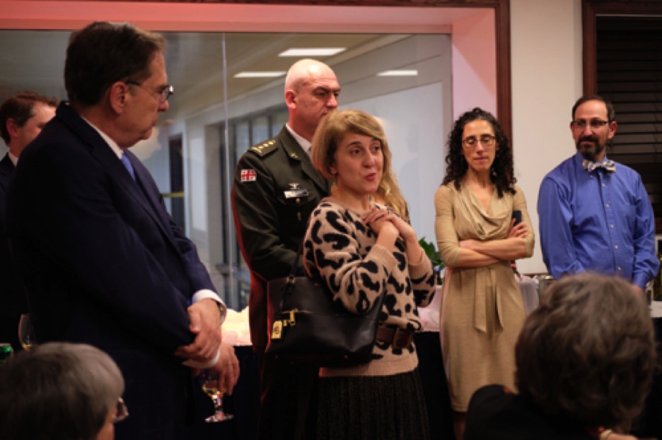 Ms. Sofia Gegechkori, Public Affairs Officer at the Georgian Embassy, explains why Georgian aristocrats like the Shalikashvilis served as military officers.